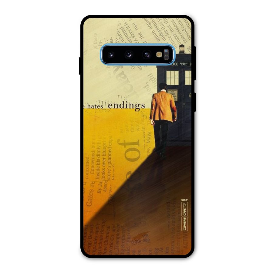 Hates Endings Metal Back Case for Galaxy S10