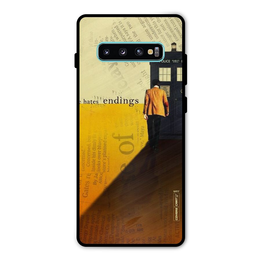 Hates Endings Metal Back Case for Galaxy S10 Plus