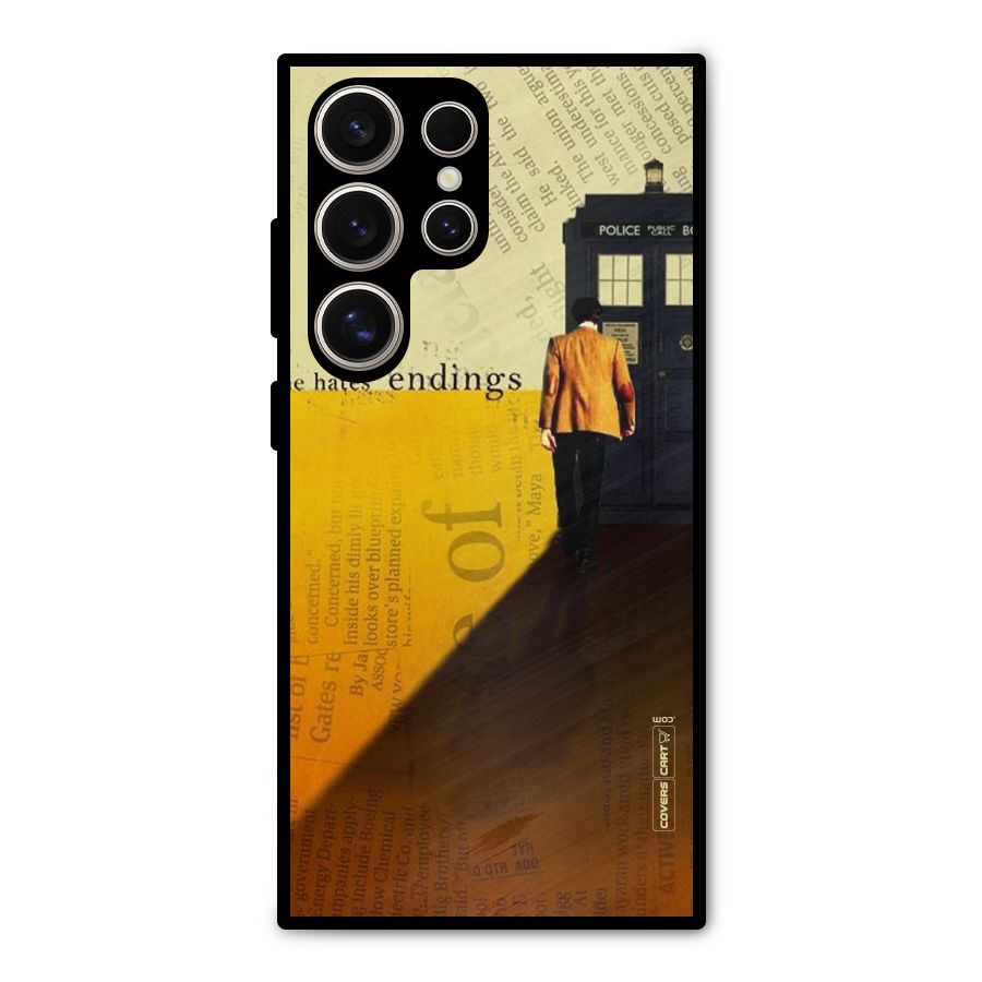 Hates Endings Metal Back Case for Galaxy S24 Ultra