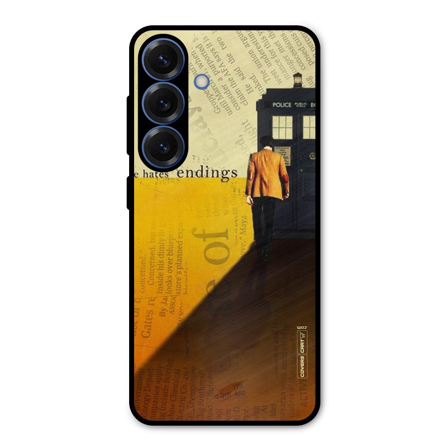 Hates Endings Metal Back Case for Galaxy S25