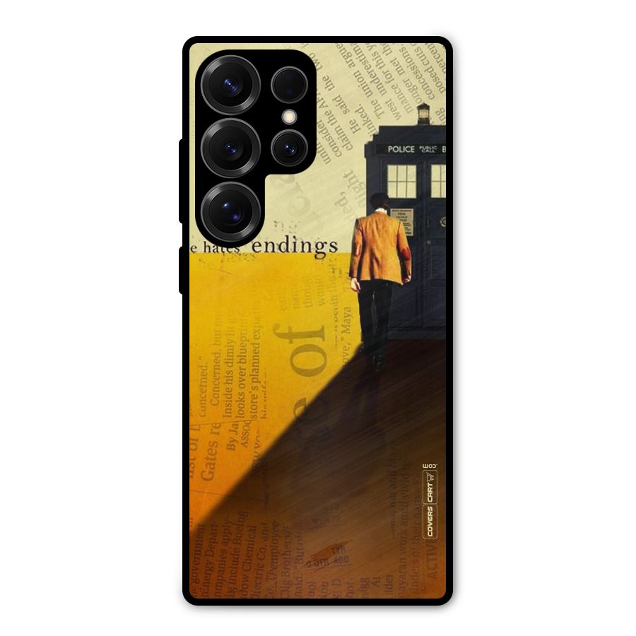 Hates Endings Metal Back Case for Galaxy S25 Ultra