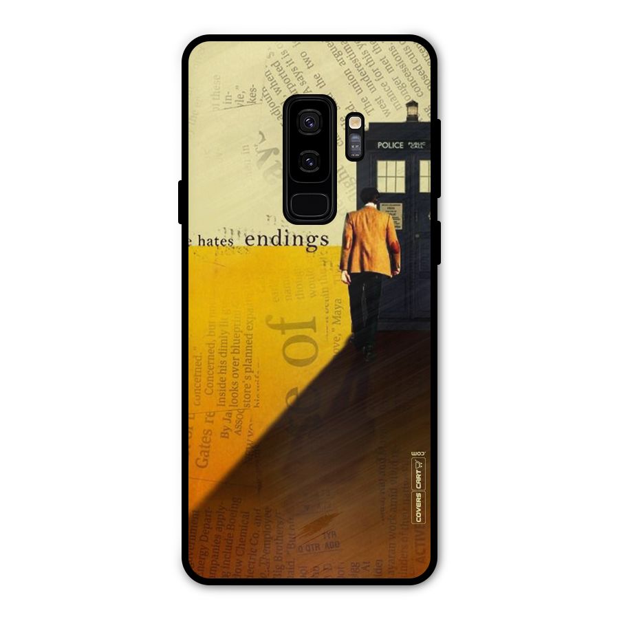 Hates Endings Metal Back Case for Galaxy S9 Plus