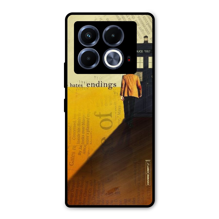 Hates Endings Metal Back Case for Infinix Note 40 5G