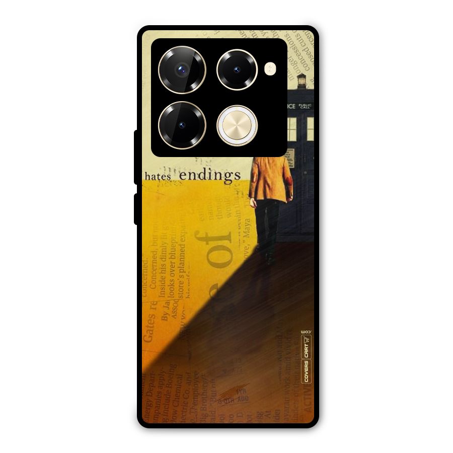 Hates Endings Metal Back Case for Infinix Note 40 Pro