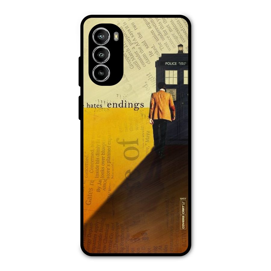 Hates Endings Metal Back Case for Moto G52