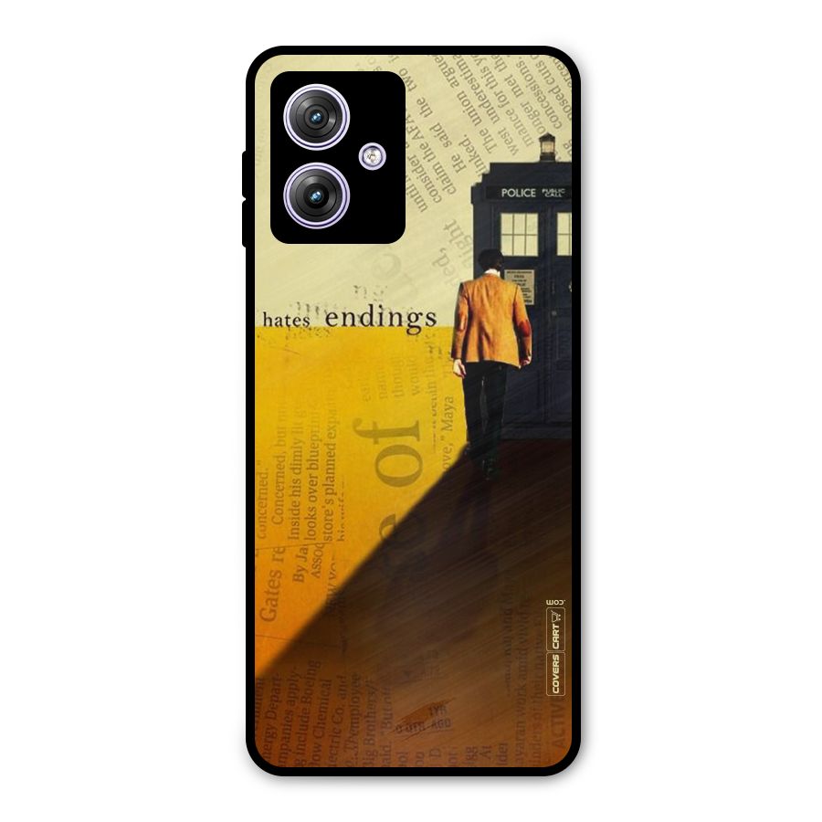 Hates Endings Metal Back Case for Moto G64