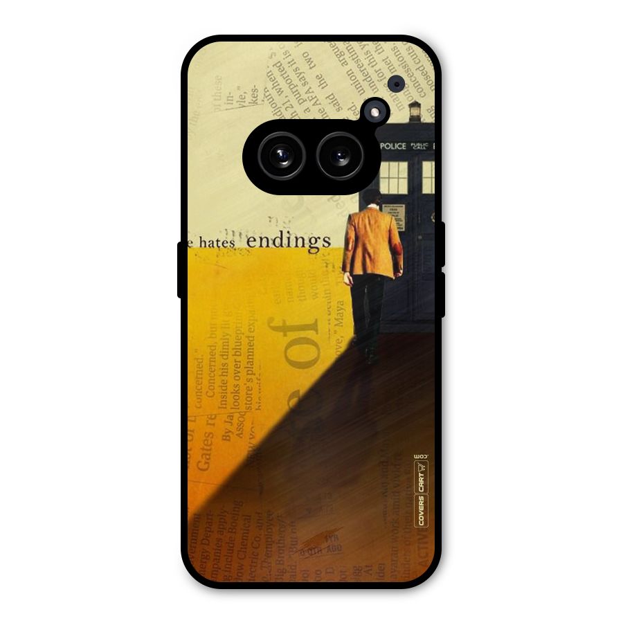 Hates Endings Metal Back Case for Nothing Phone 2a Plus