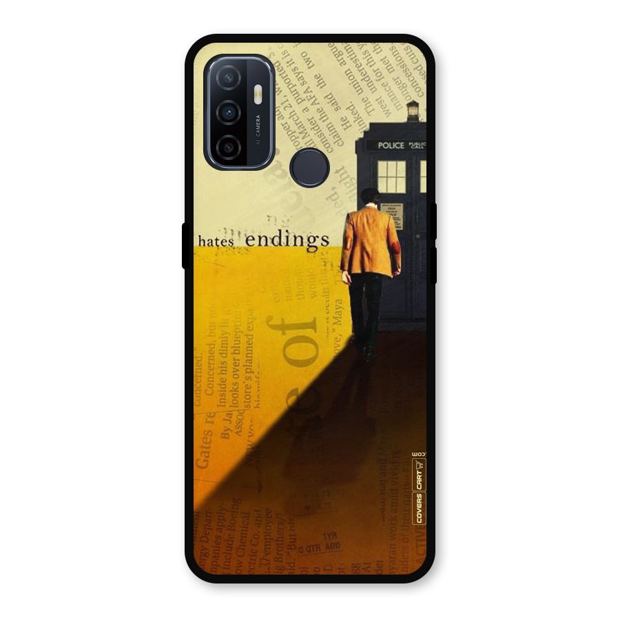 Hates Endings Metal Back Case for Oppo A53