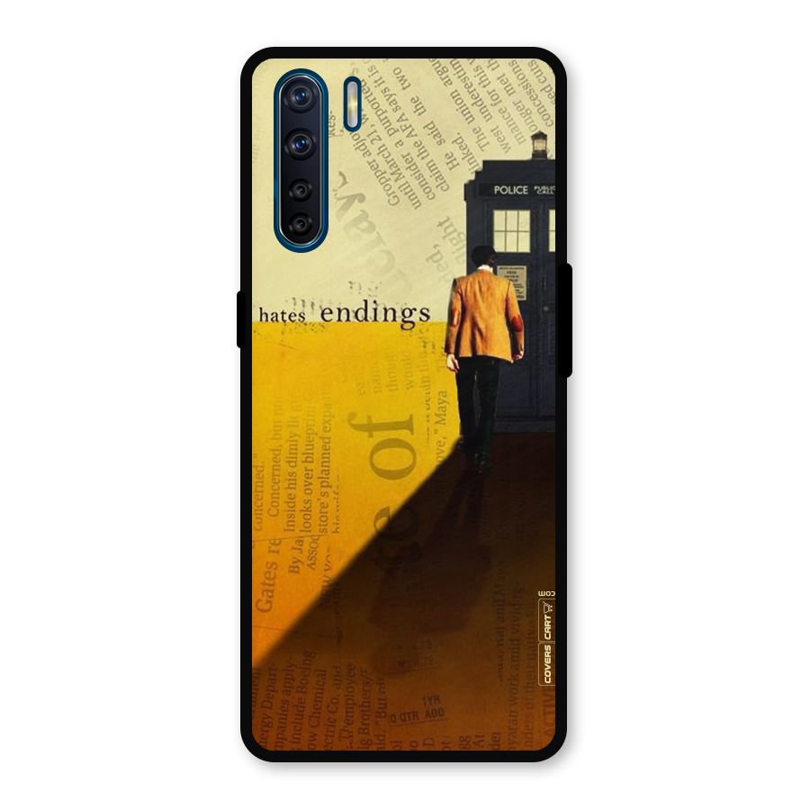 Hates Endings Metal Back Case for Oppo F15