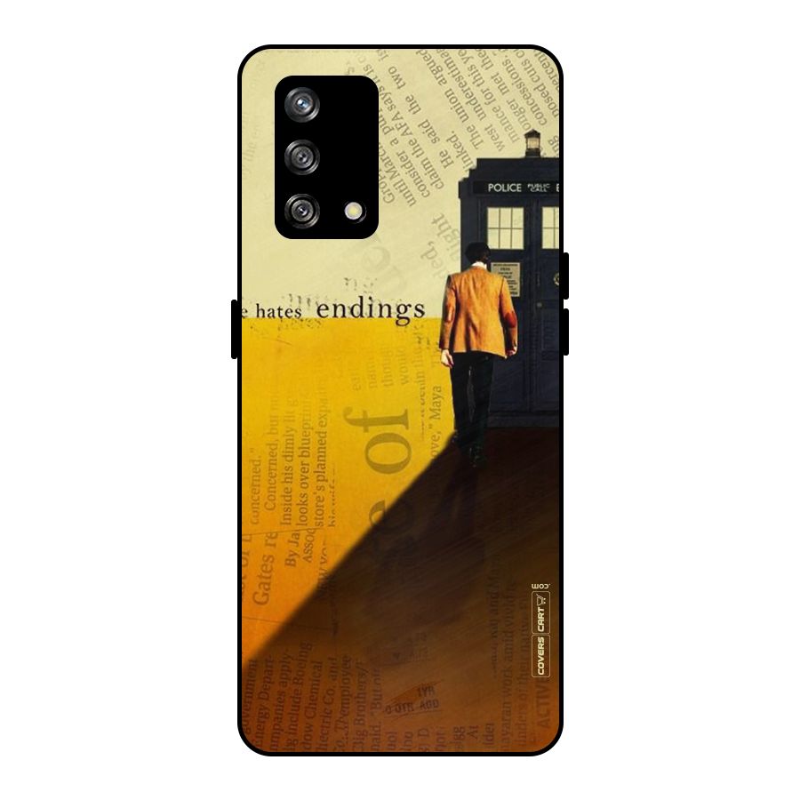 Hates Endings Metal Back Case for Oppo F19