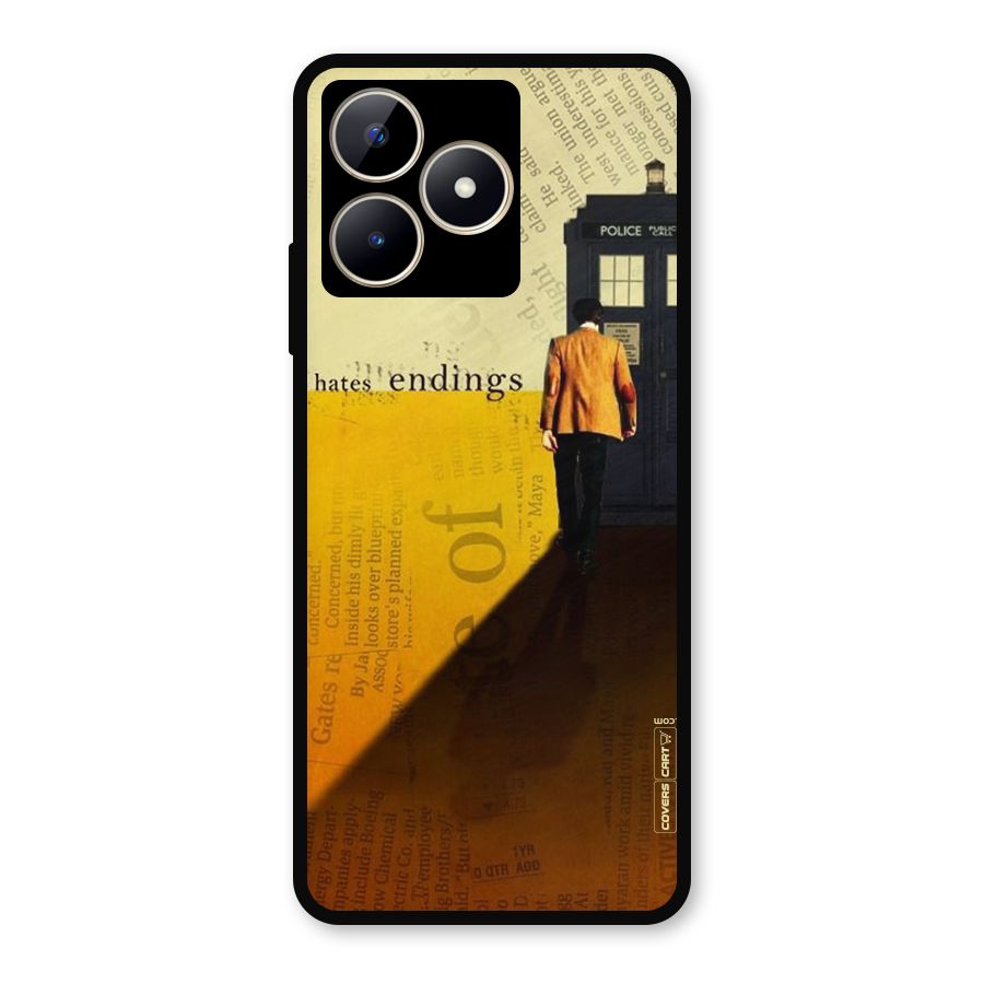 Hates Endings Metal Back Case for Realme C53
