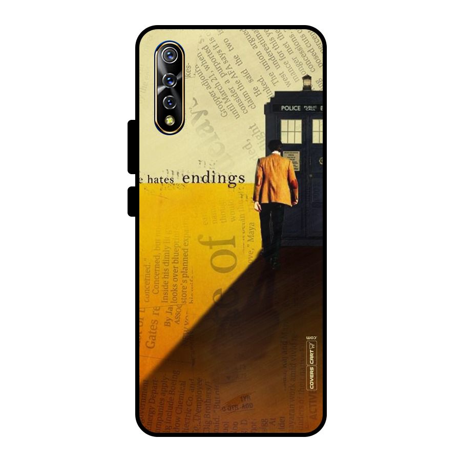 Hates Endings Metal Back Case for Vivo S1