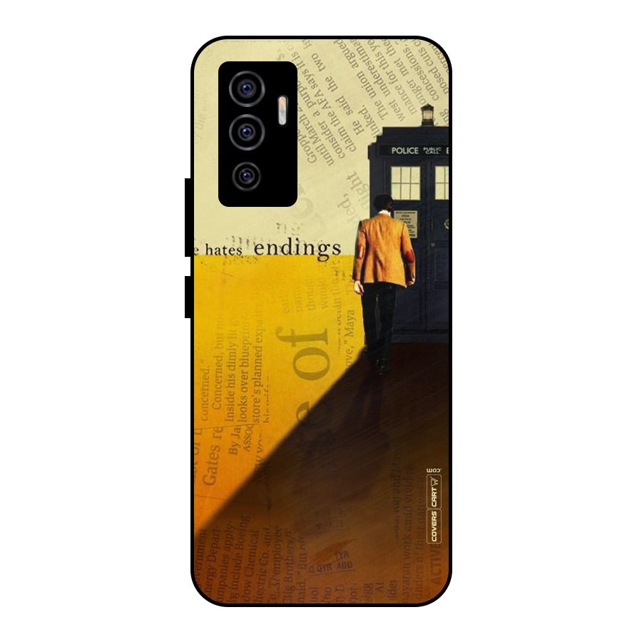 Hates Endings Metal Back Case for Vivo V23e