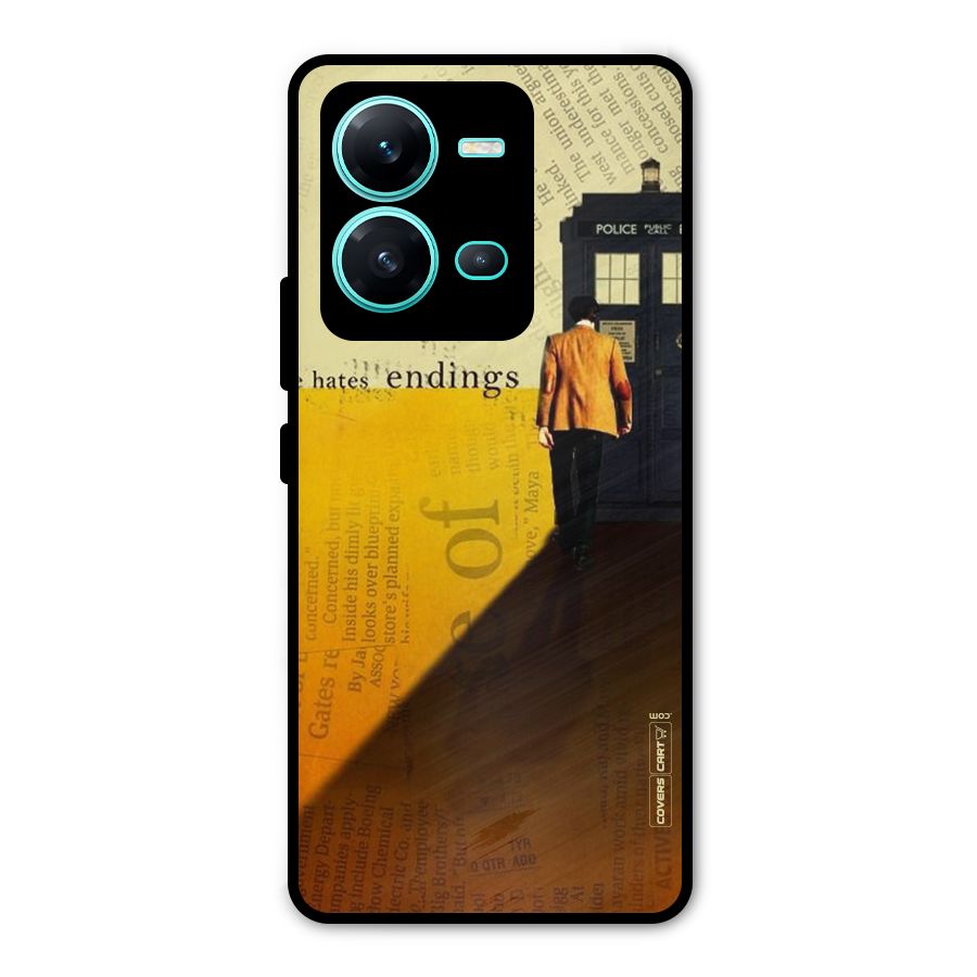 Hates Endings Metal Back Case for Vivo V25