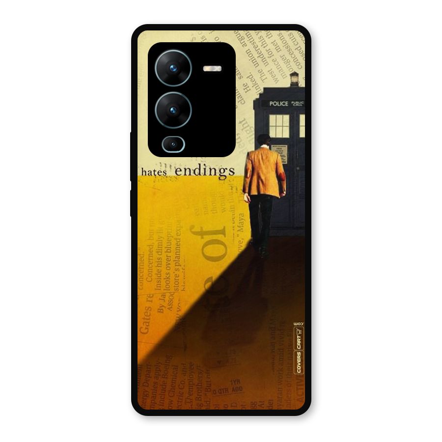 Hates Endings Metal Back Case for Vivo V25 Pro