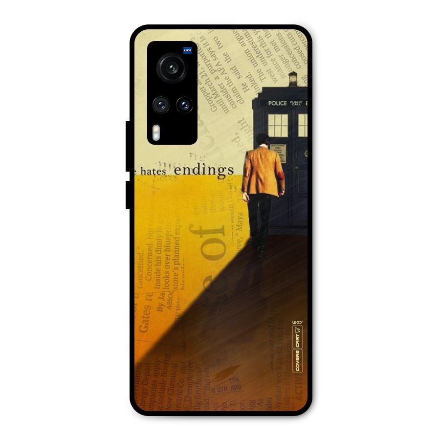 Hates Endings Metal Back Case for Vivo X60