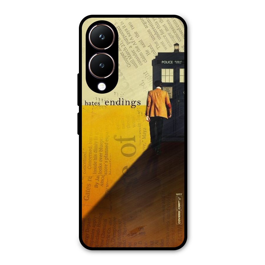 Hates Endings Metal Back Case for Vivo Y28