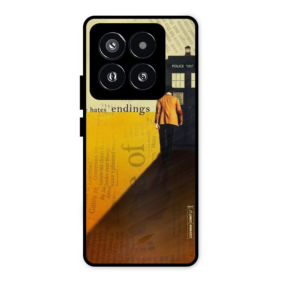 Hates Endings Metal Back Case for Xiaomi 14 Pro