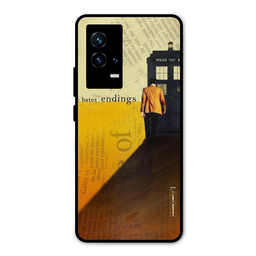 Hates Endings Metal Back Case for iQOO 9 5G