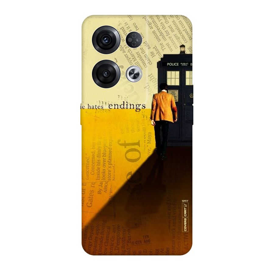 Hates Endings Original Polycarbonate Back Case for Oppo Reno8 Pro 5G