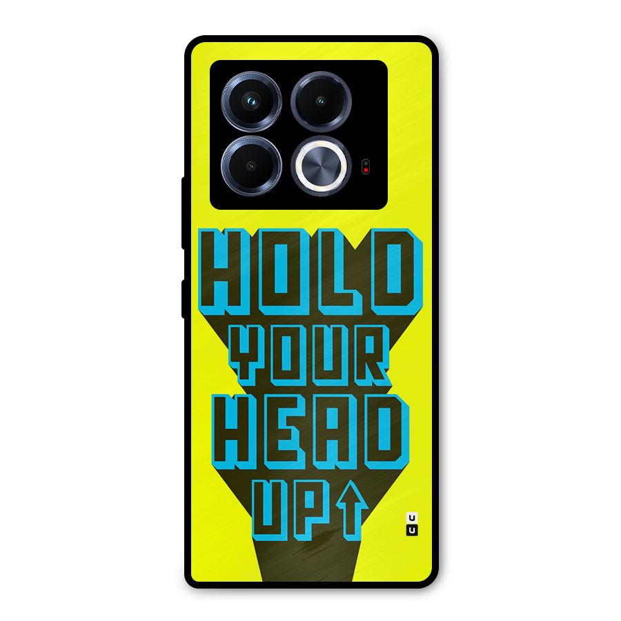 Head Up Metal Back Case for Infinix Note 40 5G