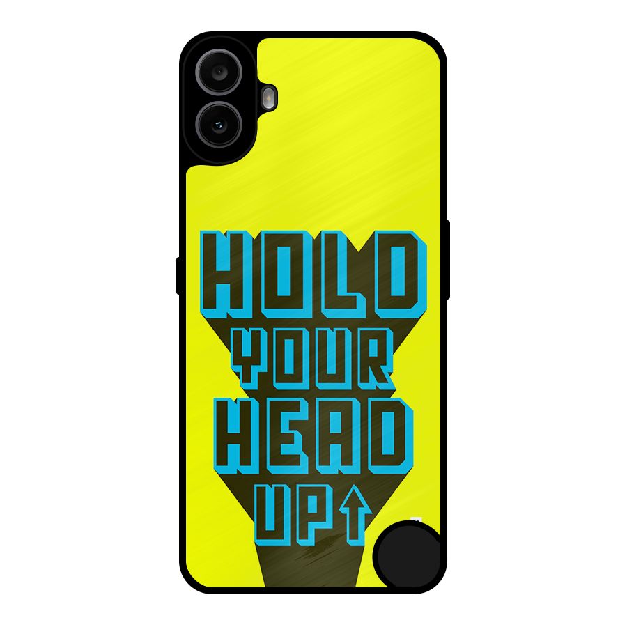 Head Up Metal Back Case for Nothing CMF Phone 1