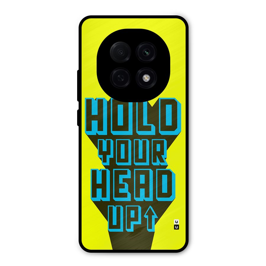 Head Up Metal Back Case for Oppo F29 Pro