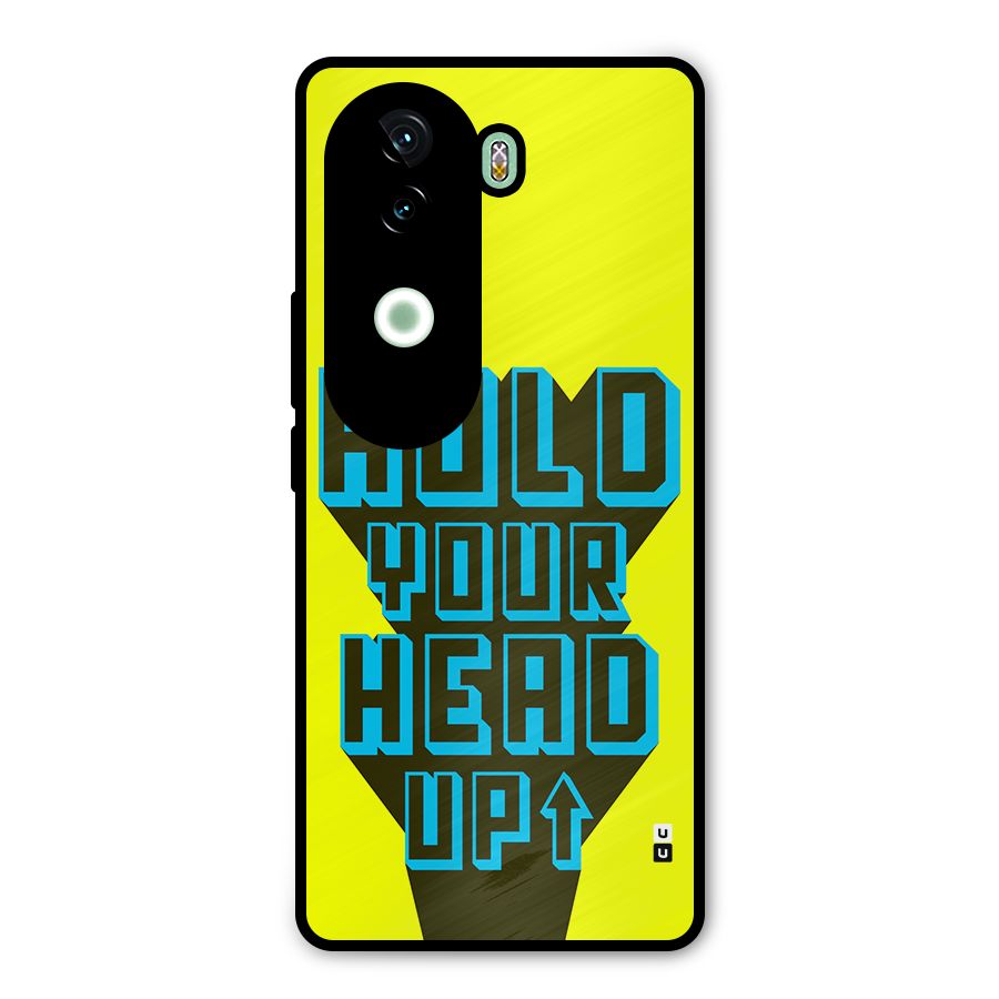 Head Up Metal Back Case for Vivo V40e