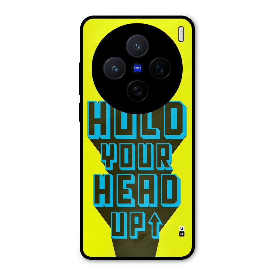 Head Up Metal Back Case for Vivo X200