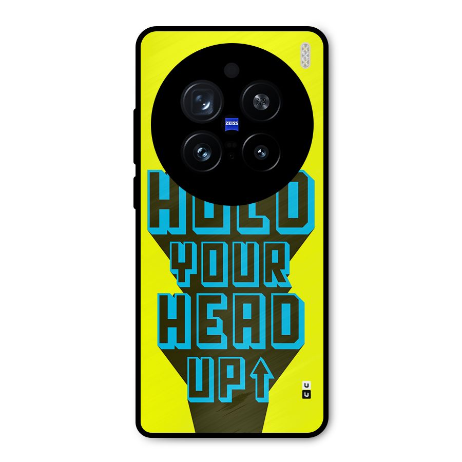 Head Up Metal Back Case for Vivo X200 Pro