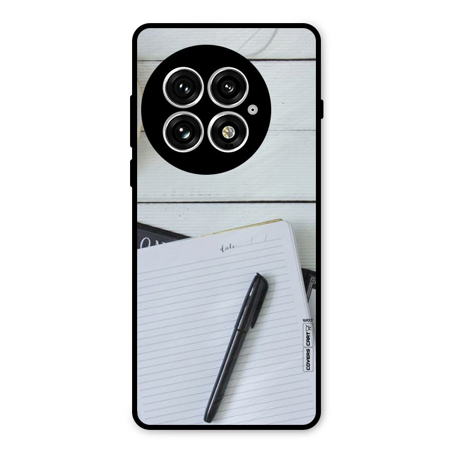 Headphones Notes Metal Back Case for OnePlus 13