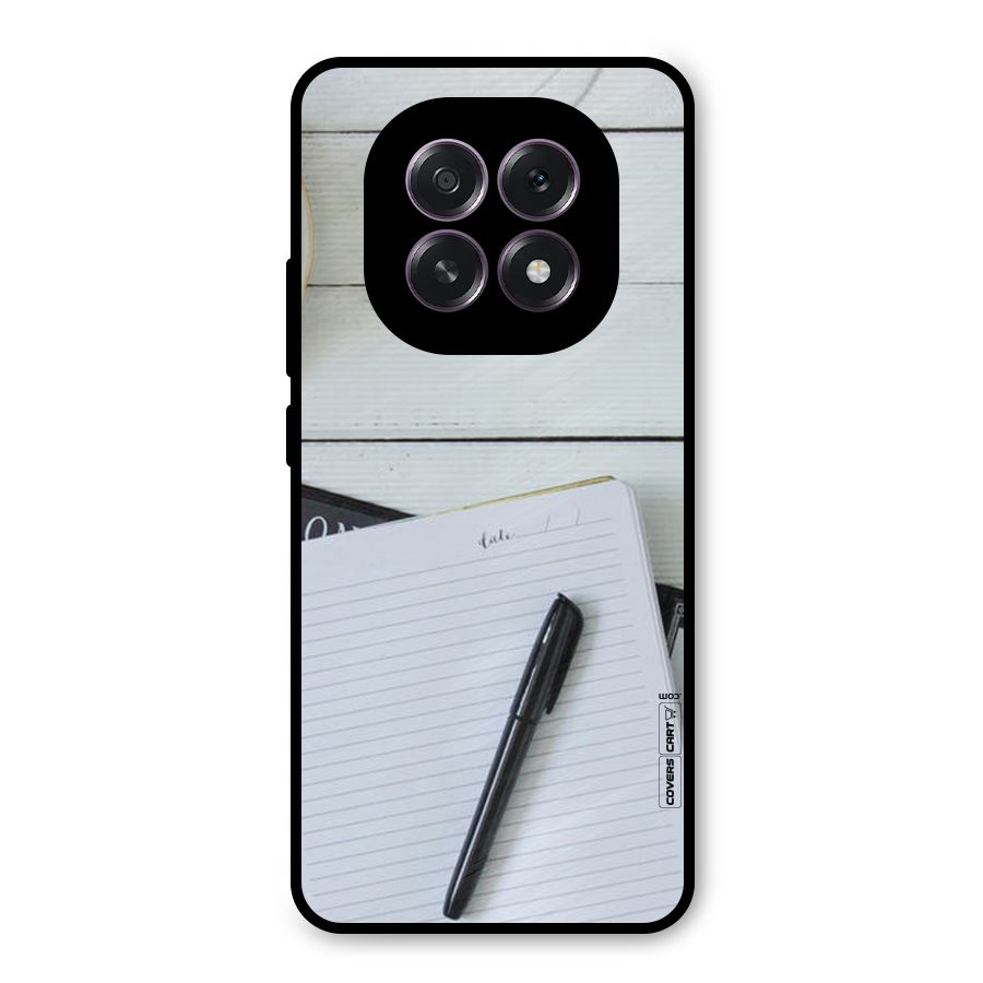 Headphones Notes Metal Back Case for Oppo F29