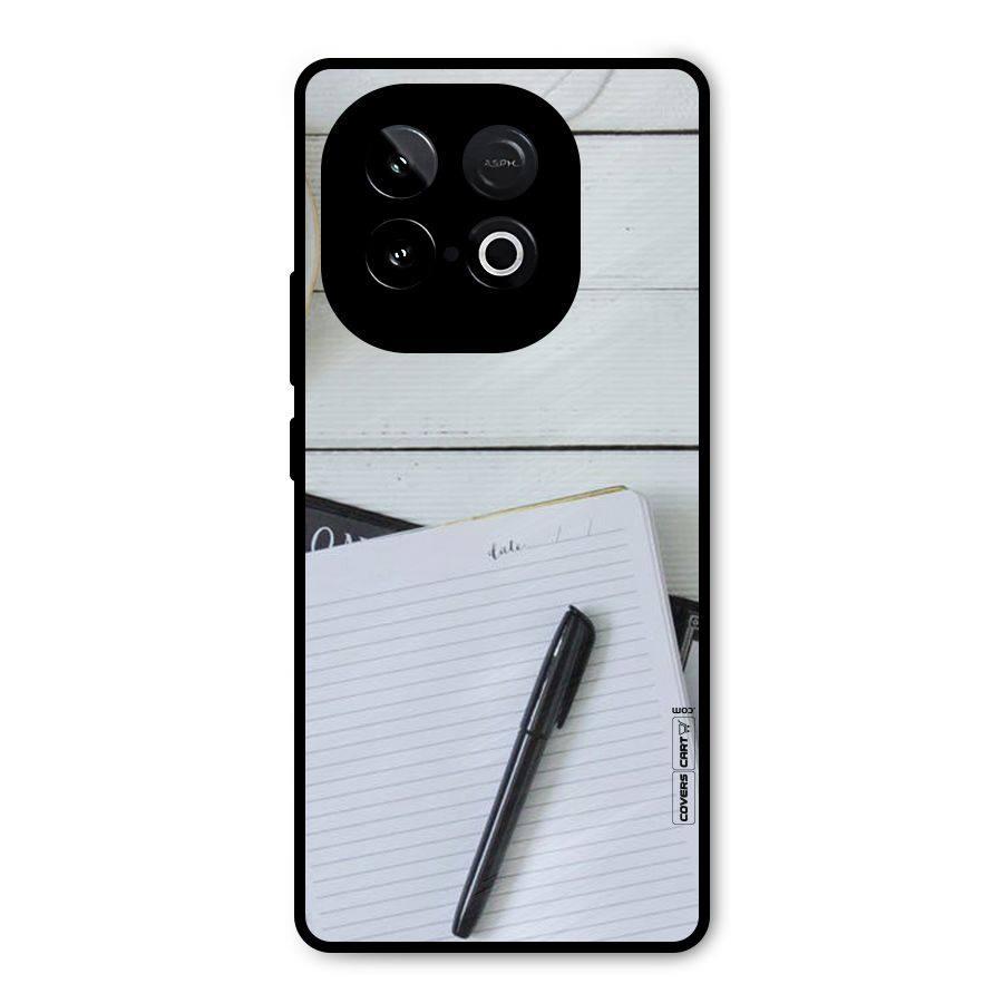 Headphones Notes Metal Back Case for iQOO Neo 10