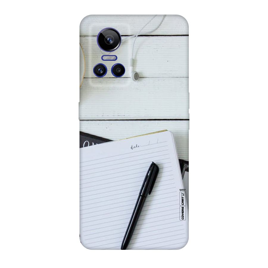 Headphones Notes Original Polycarbonate Back Case for Realme GT Neo 3