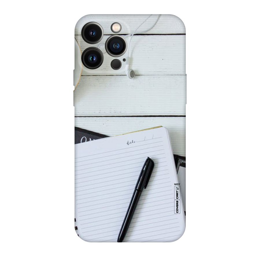 Headphones Notes Original Polycarbonate Back Case for iPhone 13 Pro Max