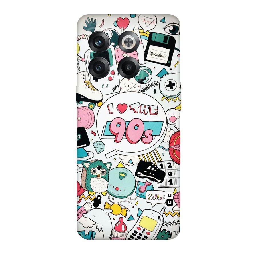 Heart 90s Original Polycarbonate Back Case for OnePlus 10T