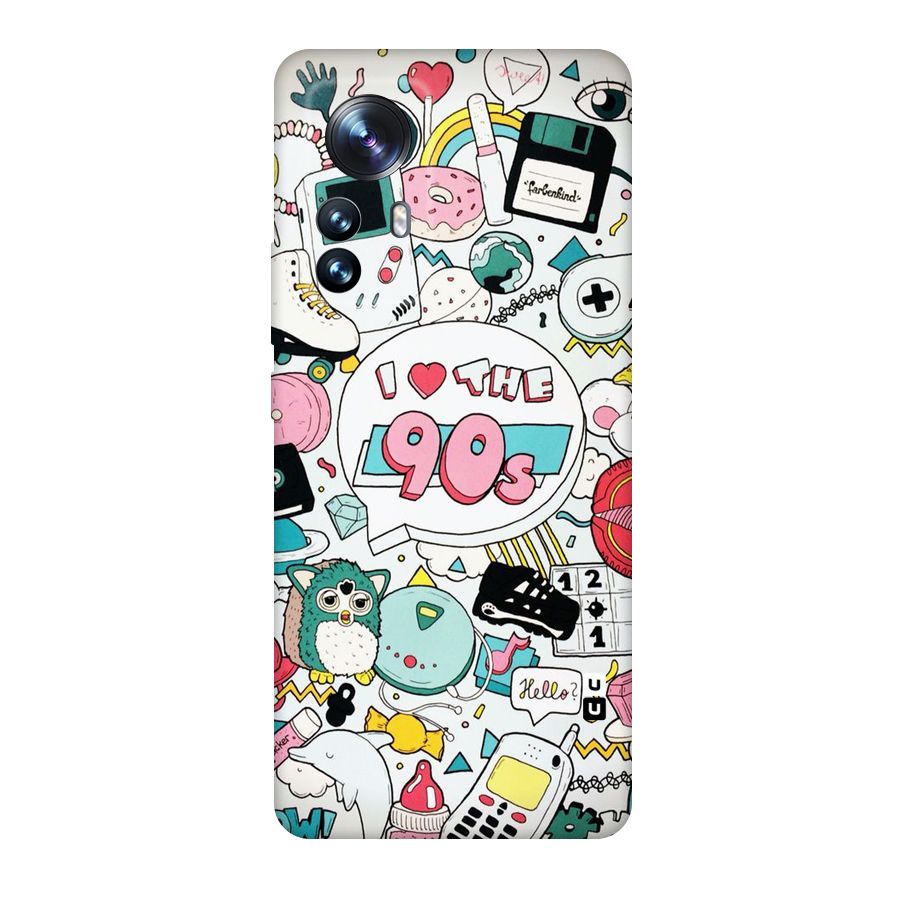 Heart 90s Original Polycarbonate Back Case for Xiaomi 12 Pro