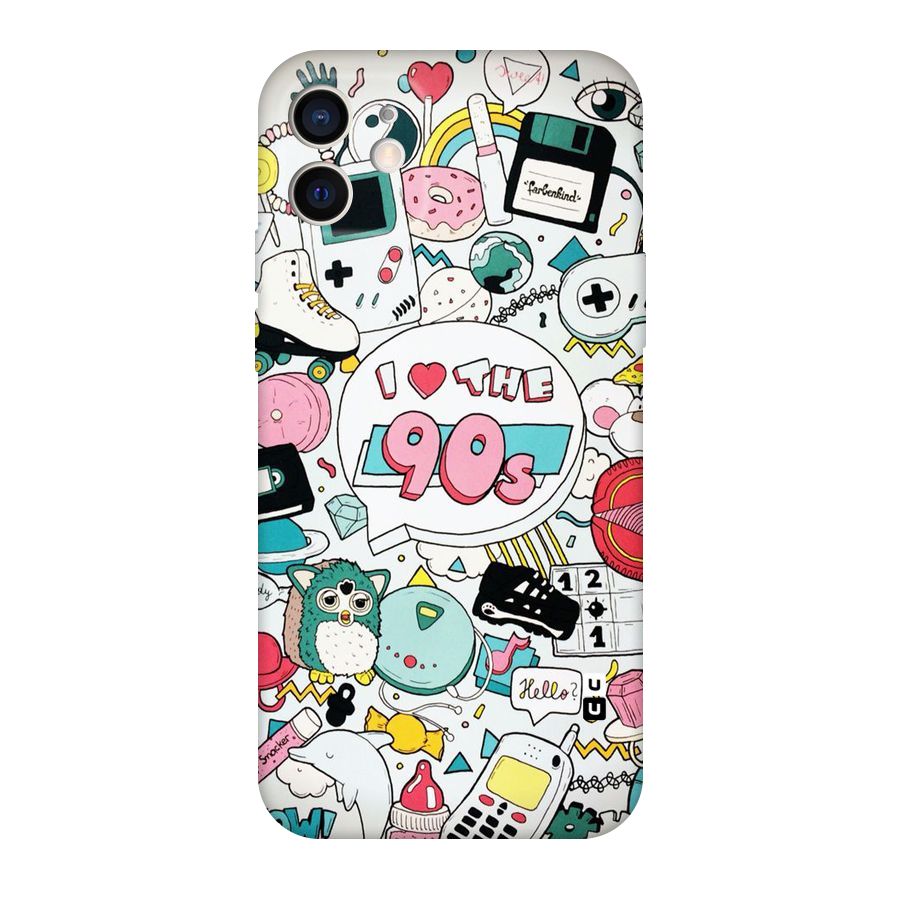 Heart 90s Original Polycarbonate Back Case for iPhone 12