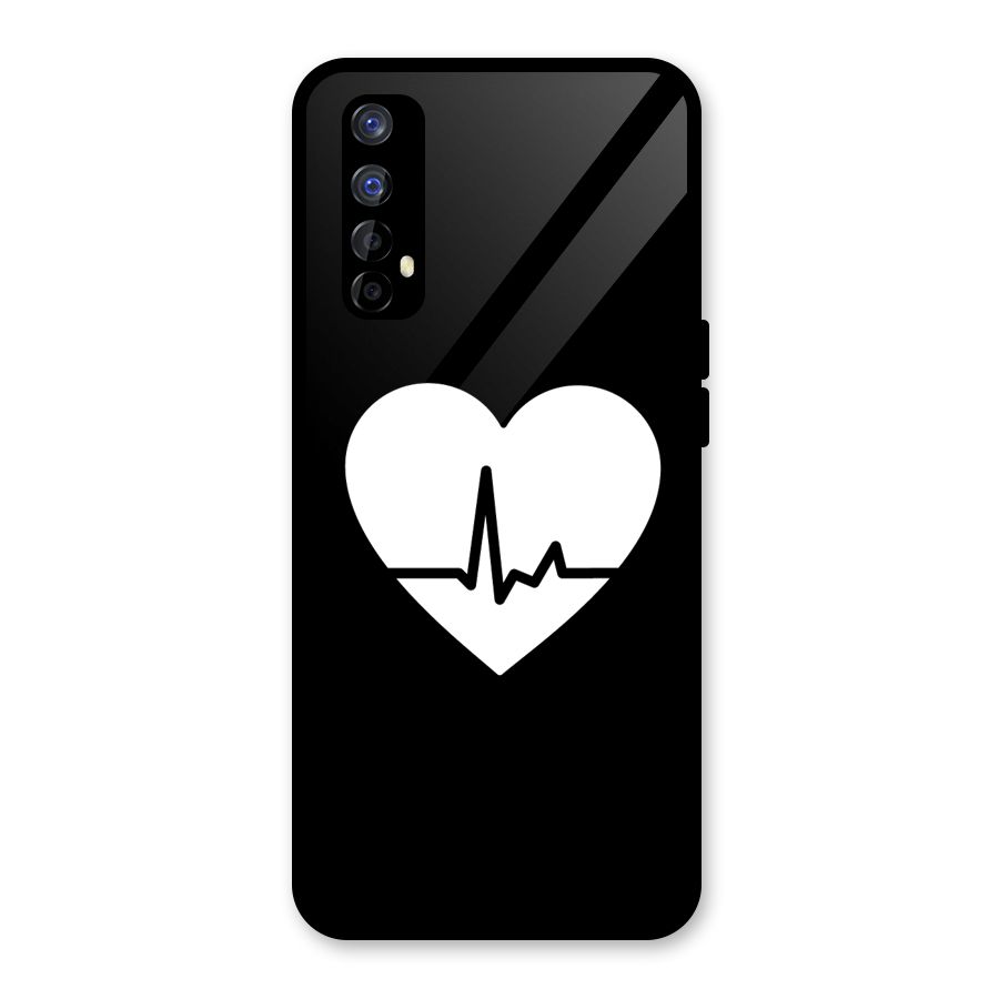 Heart Beat Glass Back Case for Realme Narzo 20 Pro