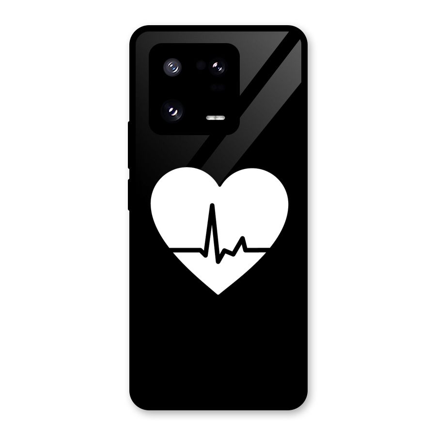Heart Beat Glass Back Case for Xiaomi 13 Pro