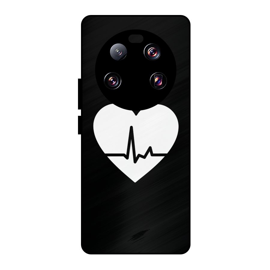 Heart Beat Metal Back Case for Xiaomi 13 Ultra