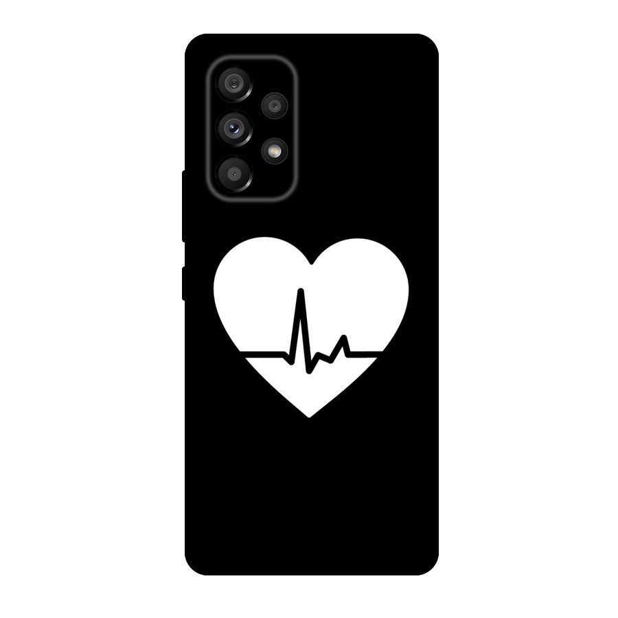 Heart Beat Original Polycarbonate Back Case for Galaxy A53 5G