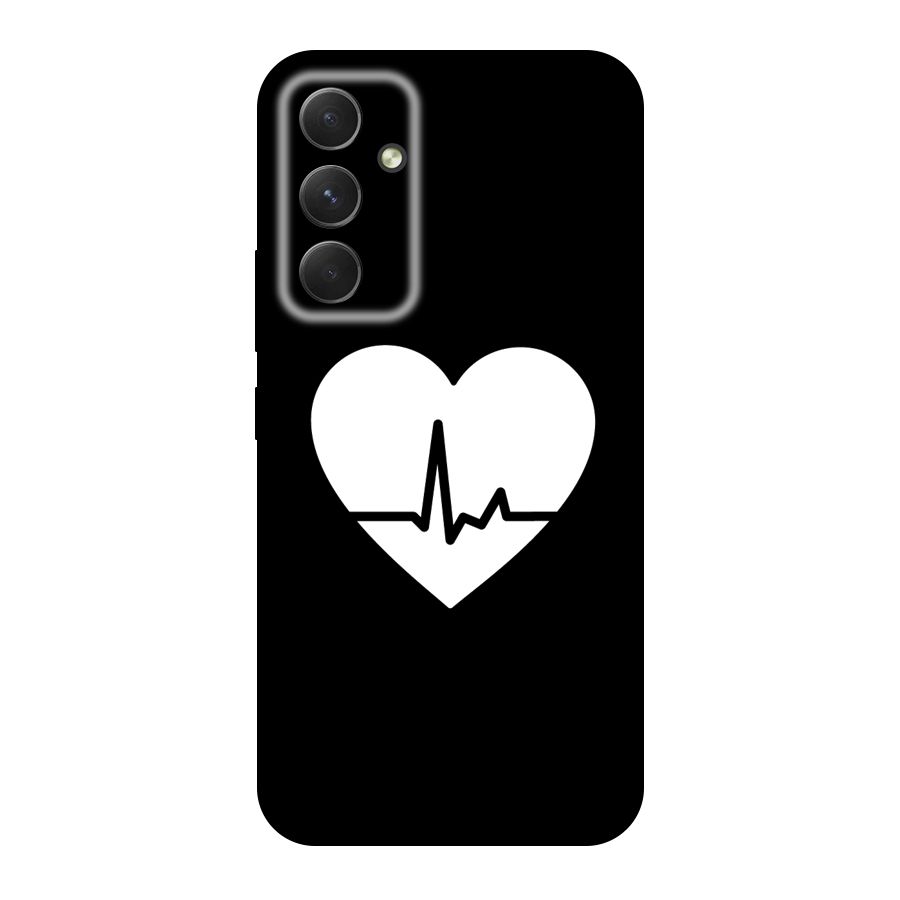 Heart Beat Original Polycarbonate Back Case for Galaxy A54