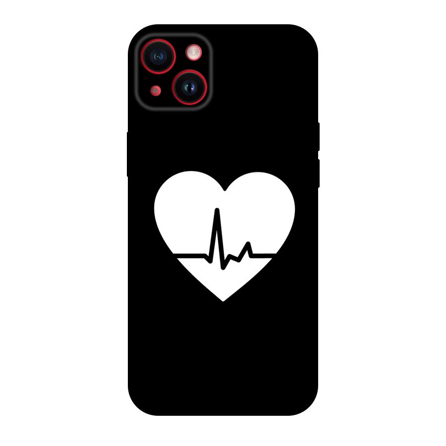Heart Beat Original Polycarbonate Back Case for iPhone 14 Plus