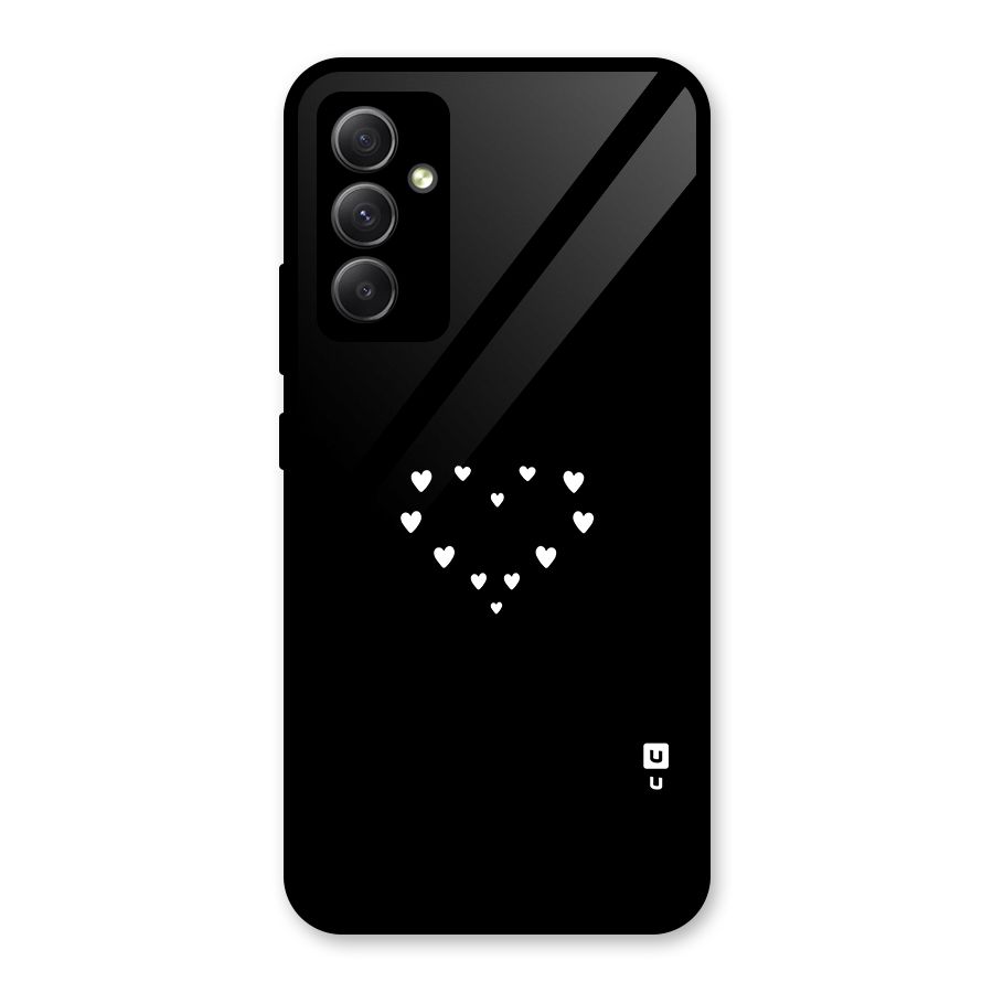 Heart of Hearts Glass Back Case for Galaxy A34