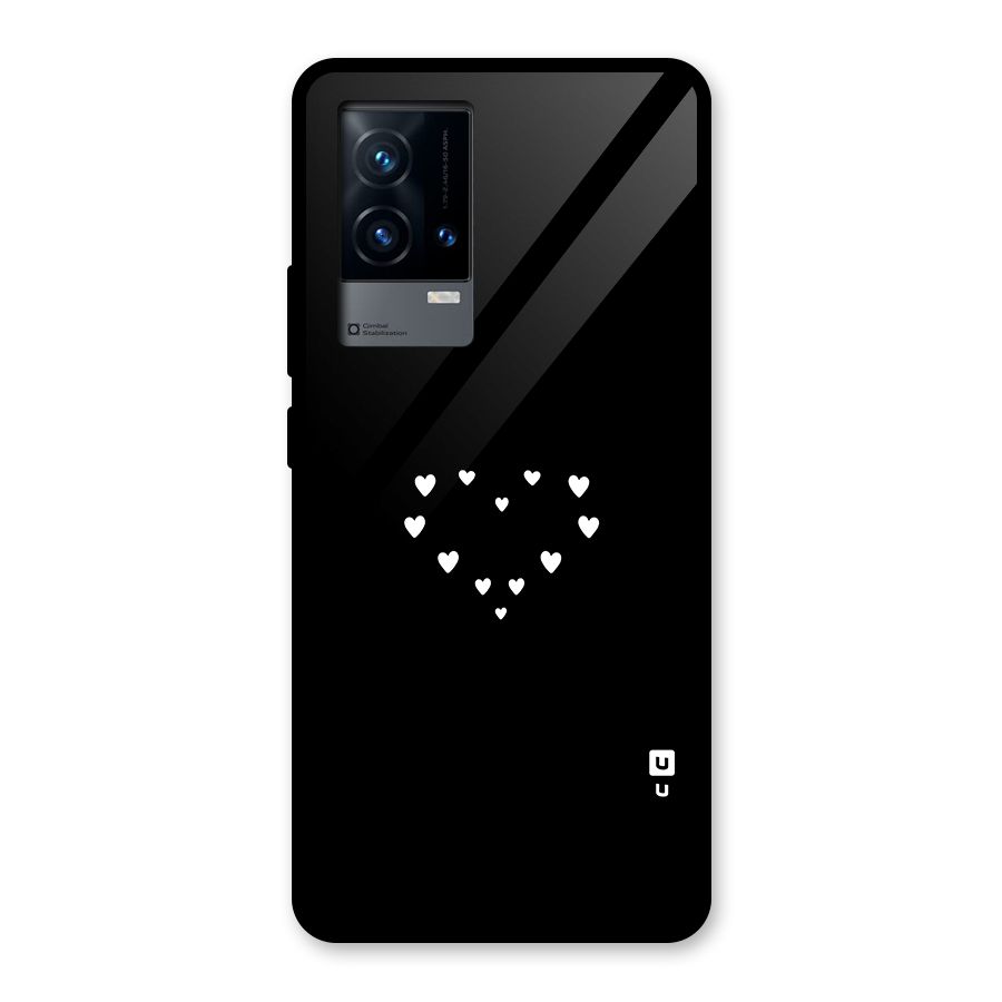 Heart of Hearts Glass Back Case for iQOO 9 5G