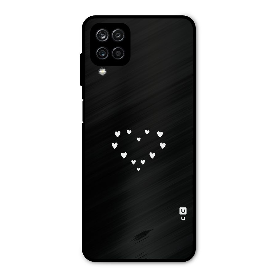 Heart of Hearts Metal Back Case for Galaxy A12