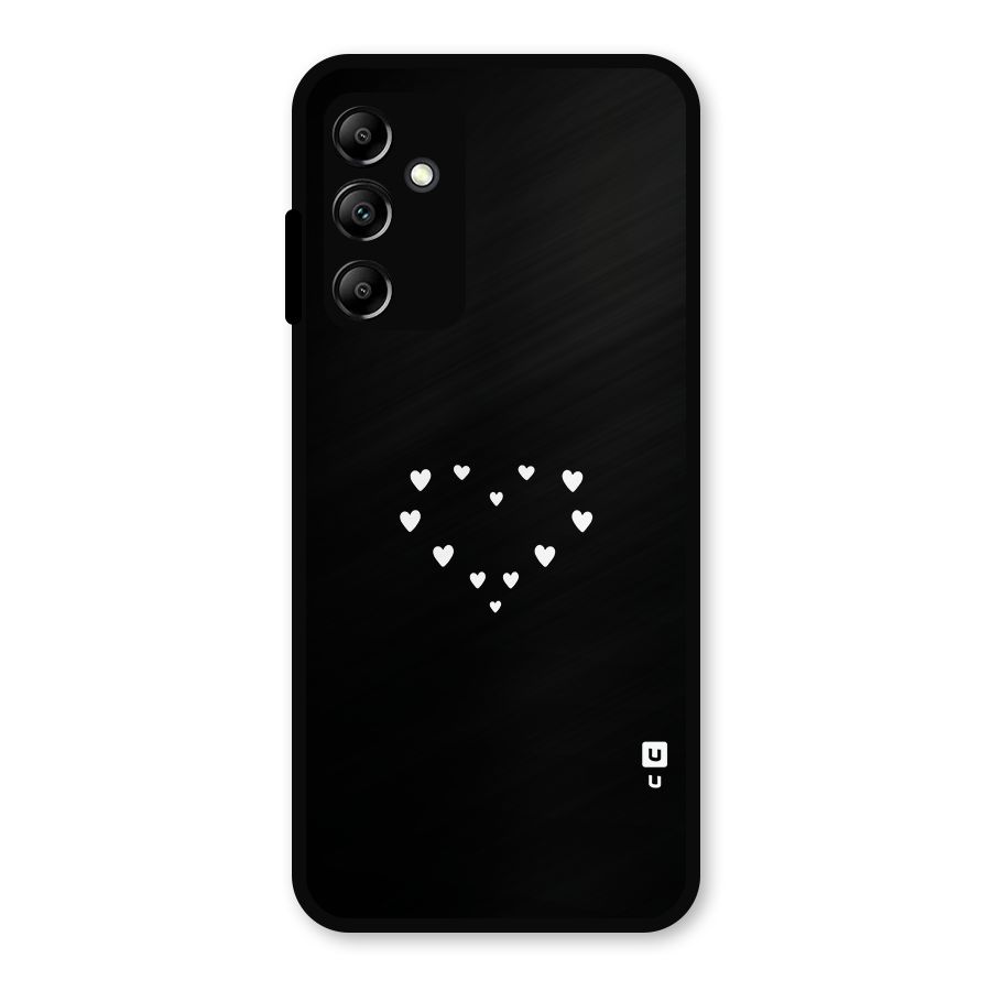 Heart of Hearts Metal Back Case for Galaxy A14 5G