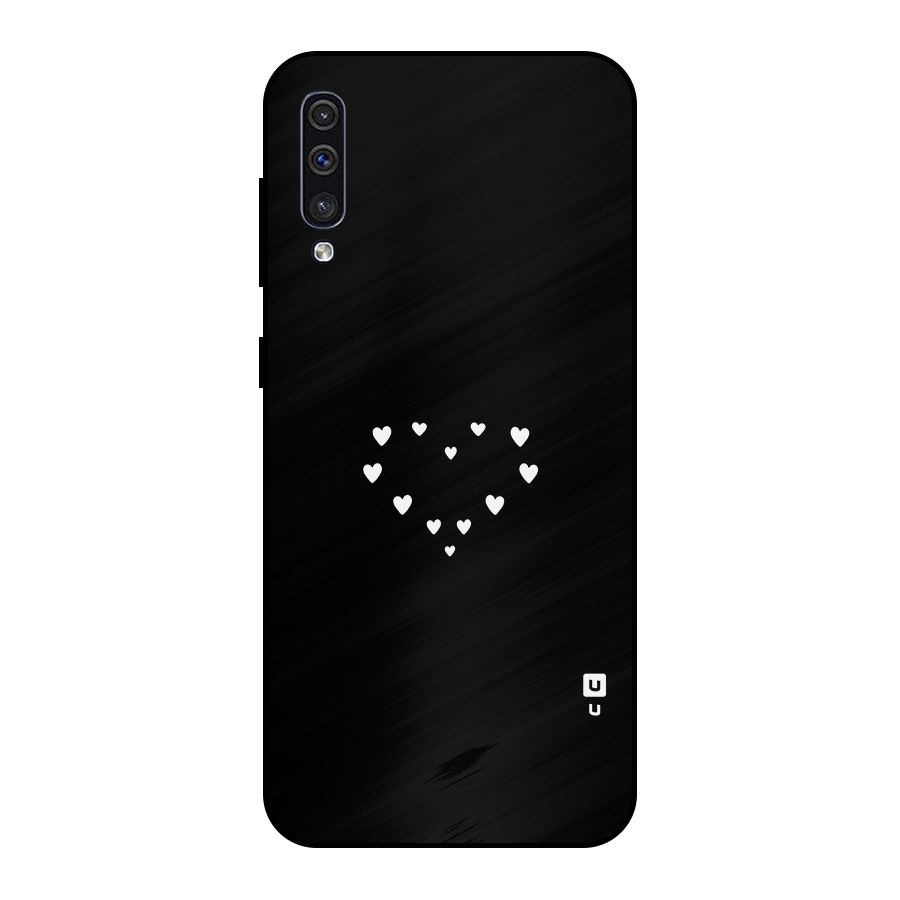 Heart of Hearts Metal Back Case for Galaxy A30s