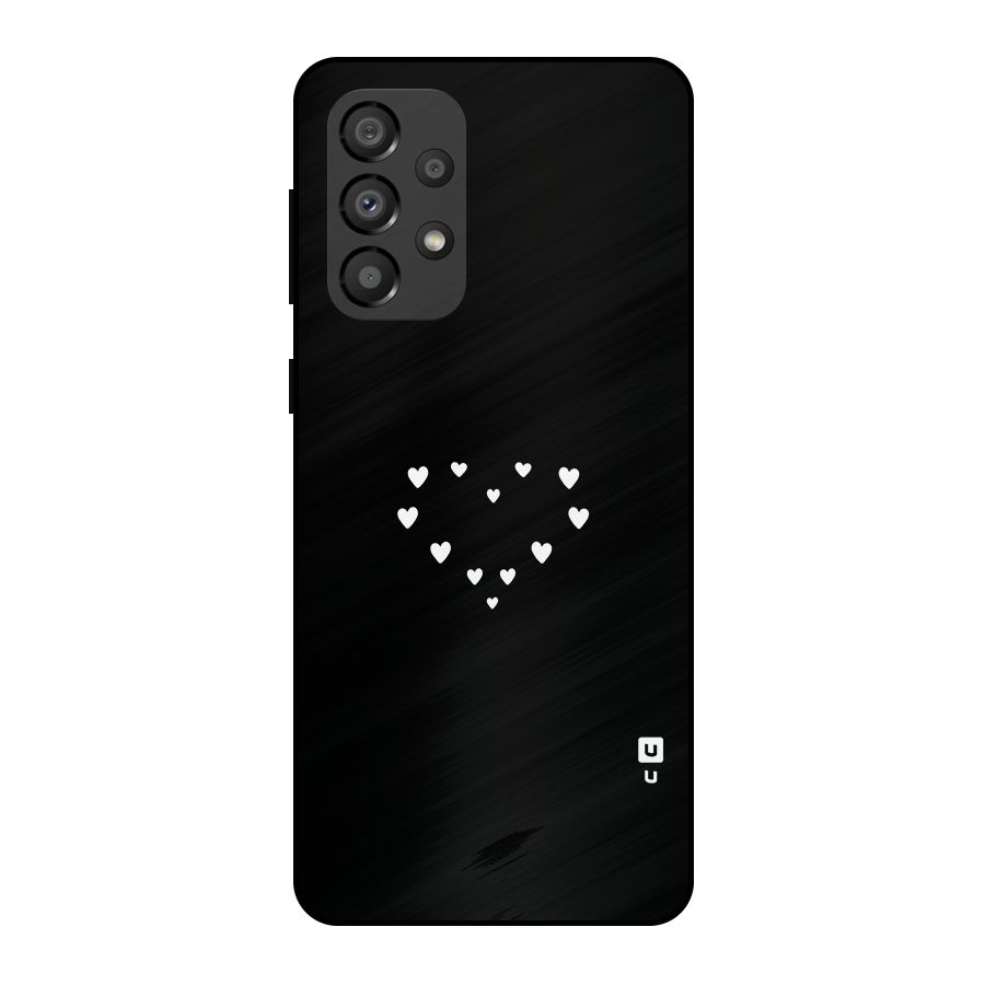 Heart of Hearts Metal Back Case for Galaxy A33 5G